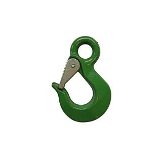 Sika hook, painted green, load capacity 630 kg