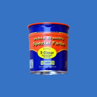 Branths S-Glaze (slow drying) can 0.75 l light blue RAL 5012