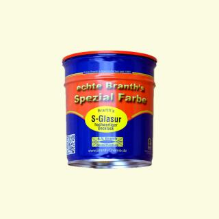 Branths S-Glaze (slow drying) can 0.75 l cream white RAL 9001