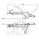 KNOTT AE connection V 1300-2000kg KF 20 A / GF top / bottom LM: E 100/120, D 200 without SK
