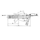 KNOTT AE connection V 1300-2000kg KF 20 A / GF top / bottom LM: E 100/120, D 200 with SK
