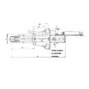 KNOTT AE connection V 2000-3500kg KFG 35 D / GF top / bottom LM: E 120, D 200/225 with SK