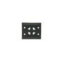 Door holder, Nirosta pad suitable for hook part / counter...