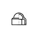 Hexagonal protective caps M6 / SW10, color: gray