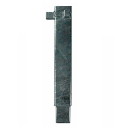 Steel corner stanchions for side walls, height 350 mm,...
