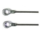 BPW Bowden cables height-adjustable overrun devices, intermediate piece, HL 600 mm / GL 925 mm, ZAV 1.6-1, ZAV 2.0-1