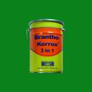Brantho Korrux "3 in 1" 5 liters barrel green BK632 = RAL 6037