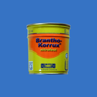 Brantho Korrux "nitrofest" 0.75 liter can light blue RAL 5012