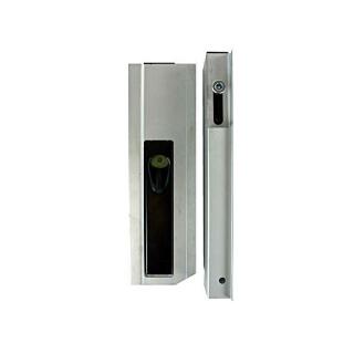 Aluminum lock with stop 300 mm height, left