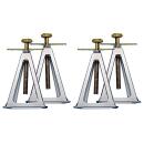 Stabiliser stands - set of 4 pieces aluminium