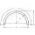 Single axle fender profile 40 B150 R250 L815 S500 H265