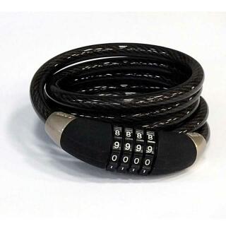 Cable Combo steel cable number lock 240 cm, Ø 12 mm