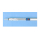 Aluminum locking bar without protective hose 1250-1750 mm pin Ø 19 mm with slot