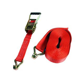 Lashing strap width 35mm wire hook 1500 daN FE 0.3m LE 3.7m