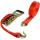 Lashing strap 2500 daN width 50mm long lever ratchet FE 0.5m, LE 7.5m