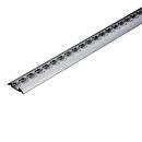 Airline lashing rail aluminum L 2998 mm undrilled, W 50 mm, H 11.5 mm