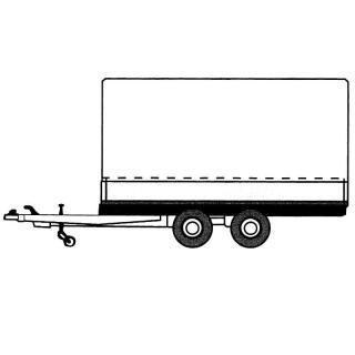 PVC tarpaulin 1 roll = 65 m W = 2.5 m RAL 9016 traffic white