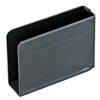 End pocket closed, steel H 110 x W 80 x inside 26 mm