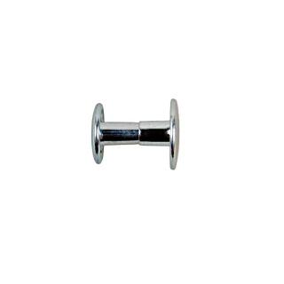 Hollow rivet double calott, galvanized 15 x 3.5 mm, head 13 mm