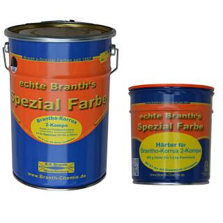 Brantho-Korrux 2-Kompo 5.4 kg base lacquer + 0.6 kg hardener black