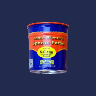 Branths S-Glaze (slow drying) can 0.75 l blue MB5328