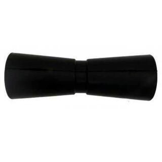 V-shaped keel roller, rubber axle Ø 17.5 mm, length 300 mm