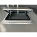 Roof air flap 265 x 215 mm, galvanized silver, steel