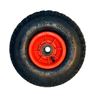 Puncture-proof wheel slide bearing 260x85 axle Ø 20mm axle width 87 mm