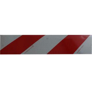 Warning marking red / white 282 mm x 45.7 m pointing to the left