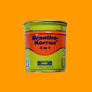 Brantho Korrux "3 in 1" 0.75 liter can melon yellow RAL 1028