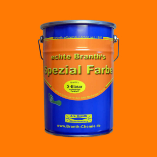 Branths S-Glaze (slow drying) 5 liters orange RAL 2000