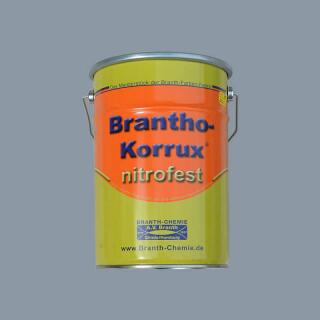 Brantho Korrux "nitrofest" 5 liter container silver gray RAL 7001