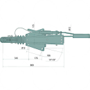 Overrun device AL-KO 2.8VB from 2500 to 3500 kg GG 2.8 VB...